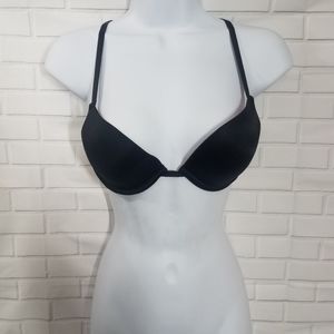 Black Padded Underwired Bra